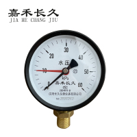 嘉禾长久 水压表 Y100 0-60Kpa 个