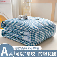 A类水洗棉夏被空调被单人夏季凉感薄被子可机洗水洗2026新款