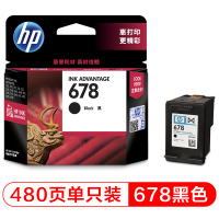惠普(HP)CZ107AA 678 黑色彩墨盒(适用Deskjet 1018 1518 2515 2548 2648)