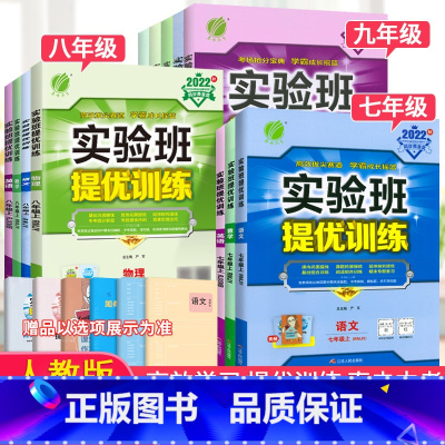 [人教版]语数英物化政历7本 九年级下 [正版]2023春雨实验班提优训练七八九上册下册语文数学英语物理化学政治历史人教