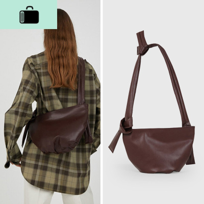 包包2020秋冬新款小众潮牌设计软面单肩包街拍潮斜挎包托特包大包NEW LAKE女士单肩包