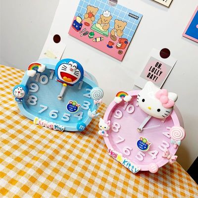 铭侣座钟客厅闹钟男孩女孩创意卡通闹钟学生用品儿童专用床头闪钻个性懒人闹钟