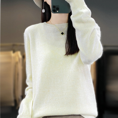 秋冬打底衫女外穿毛衣女长袖大码女装内搭上衣安迪绒针织衫薄