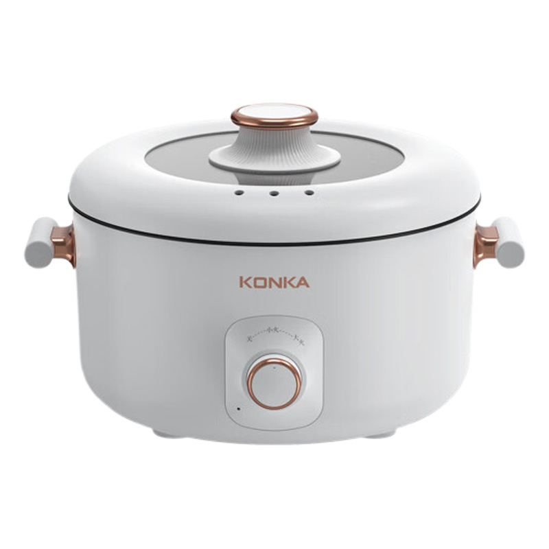 康佳电火锅5L大容量分区温控一体式KDZG-5076-W