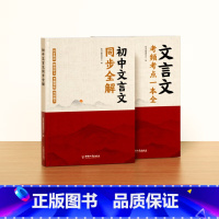 文言文考频考点+文言文同步全解 初中通用 [正版]文言文全解+考点一本全人教版古代文化常识初中生文言文同步讲解完全解读通