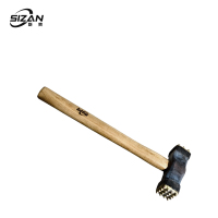 斯赞 合金锤凿毛锤 木柄9齿*16齿 把