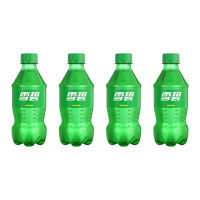 可口可乐雪碧柠檬味汽水小瓶装碳酸饮料夏季经典爽口即饮300ml*4瓶