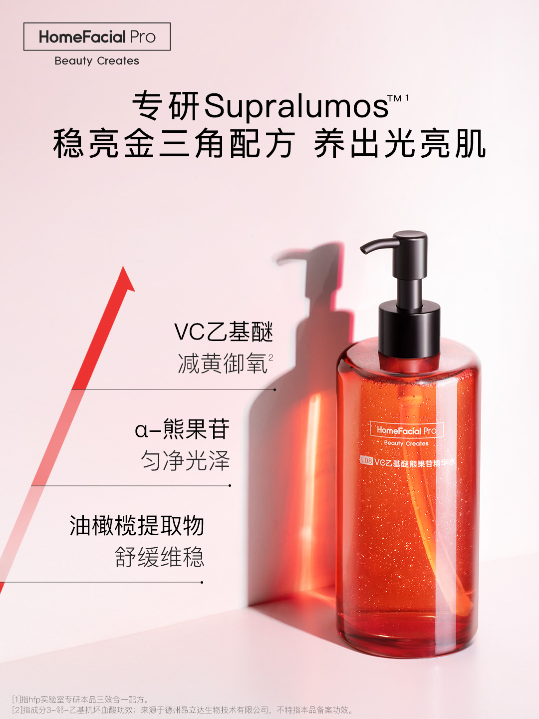 HomeFacialPro HFP VC乙基醚熊果苷精华水 300ml
