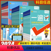 [人教版8本]语数英物政史地生 八年级下 [正版]2024版初中一遍过七年级八九年级下册上册数学英语物理化学语文政治历史