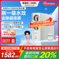 安吉尔家用净水器母婴直饮机玉龙Pro1000GSE纯水直饮式净水机5年长效RO反渗透厨下式过滤器
