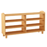 首指(SZ)西南桦·经典六格分区柜/实木柜/MC-312-1