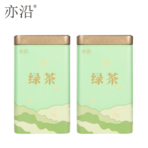 亦沿 茶叶 绿茶 250g*2罐/套