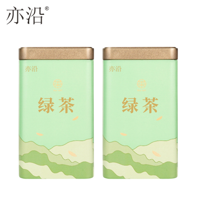 亦沿 茶叶 绿茶 250g*2罐/套