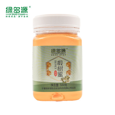 绿多源宁夏农家椴树蜜500克/瓶美味蜂蜜
