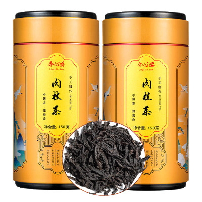 痴福 武夷山大红袍茶叶礼罐装送礼乌龙茶肉桂岩茶浓香型300g