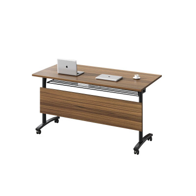 戴劲 折叠桌培训桌办公桌可移动拼接会议桌双人长条桌 1600*500*750