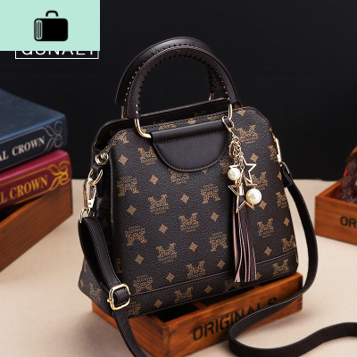 大包包女 洋气大容量 女包新款2019百搭斜挎大气时尚单肩女士2020NEW LAKE M棕女斜挎包