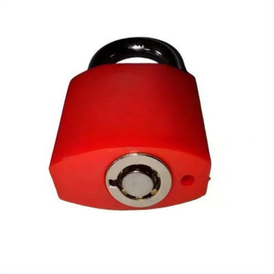 鼎鑫实业DX-15 35mm梅花塑钢锁1把红色