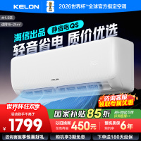 [官方自营]科龙KELON空调 1.5匹柔风空调 新一级能效 壁挂式冷暖 智能WiFi 抑菌除湿35GW/QS1-X1