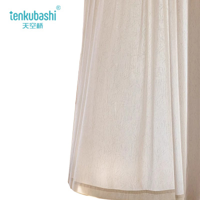 天空桥 仿麻纱帘 定制 平方米