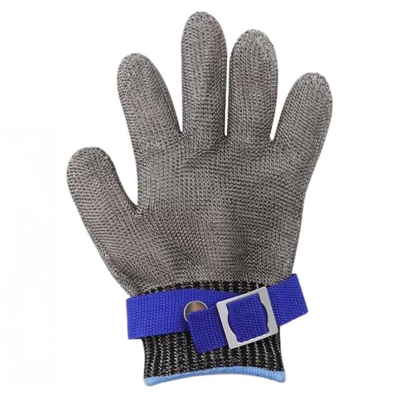 华夏京铁城 钢丝防割手套 灰色2只 包