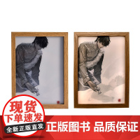 盗墓笔记系列覆雪归途周边 八一七稻米节 卷轴画 灯光画