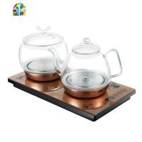 全自动上水壶电热烧水壶煮茶器茶台一体家用抽水泡茶具电磁炉专用 FENGHOU 金色20X37