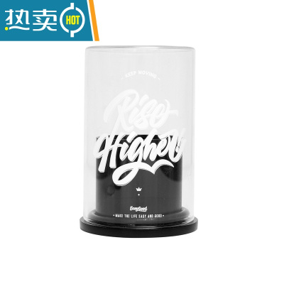 敬平Easygood简约北欧不锈钢摆件创意牙签筒牙签盒收纳棉签筒棉签罐 Higher款(升级版)