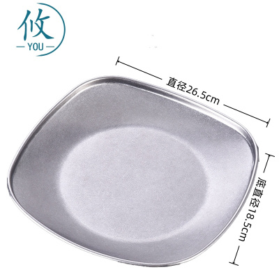 攸 加大号雪花纹烤盘 26.5*18.5cm 个