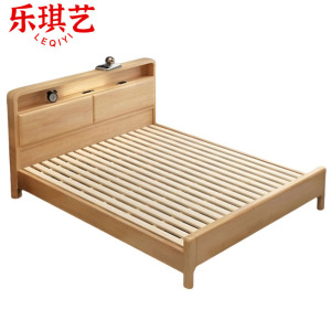乐琪艺 实木床 1.2米 张