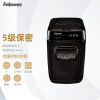 范罗士(Fellowes)200M碎纸机 中大型办公全自动系列(2*14mm/手动10张/批量200张/15分钟/32L