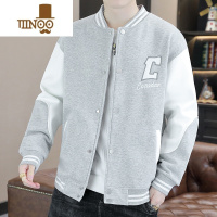 YANXU开衫卫衣男款外套韩版潮流棒球服男初中高中学生休闲秋衣上衣