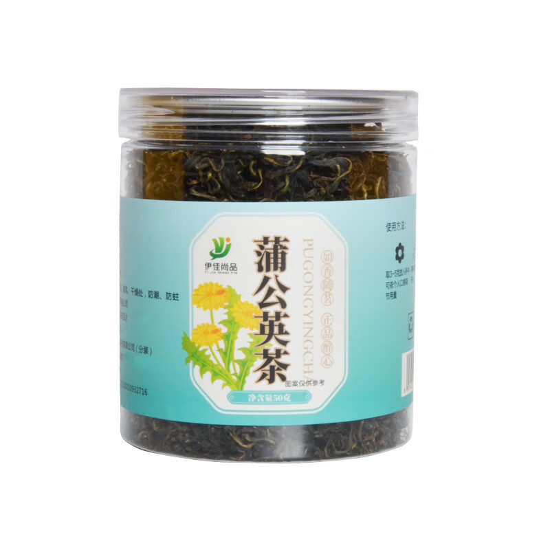 伊佳尚品 蒲公英茶 50g/罐