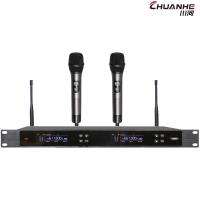 川河 真分集无线一拖二手持麦克风 CHE-AN1022 套