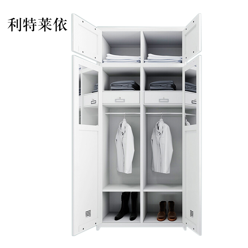 利特莱依员工储物柜文件柜存放柜子更衣柜两门内务柜