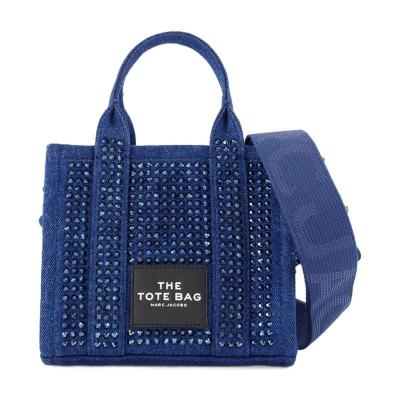 MARC JACOBS棉质百搭女士斜挎托特包手提大容量日常通勤购物包