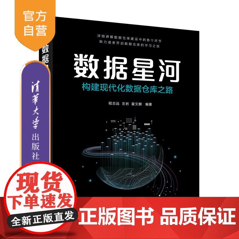 [正版新书]数据星河:构建现代化数据仓库之路 程志远 左岩 翟文麟 清华大学出版社 详细讲解数据仓库建设 数据研发 大数