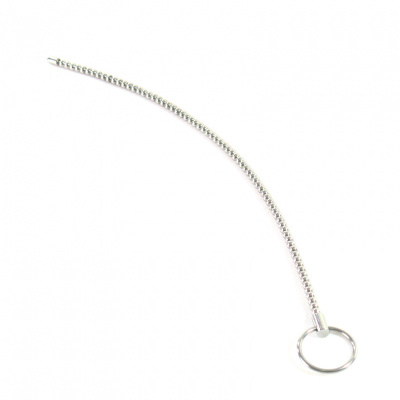 不锈钢尿道堵马眼刺激男用自嗨玩柔软弯曲超长6mm性工具成人用品6MM