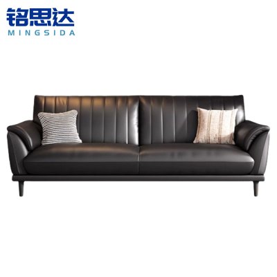 铭思达皮艺沙发双人张