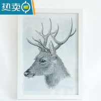 敬平实木简约挂墙相框画框外框A4A3素描装裱海报4开8k16寸 20 28定制 白色 大32寸,挂墙款,可放入尺寸60x