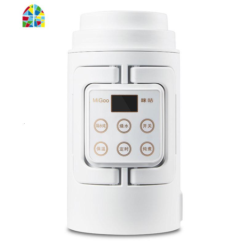 多功能电热水壶便携式折叠烧水壶家用旅行宿舍小型煮粥电煮壶 FENGHOU 220v升级版白色