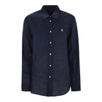 Polo Ralph Lauren女式长袖前襟纽扣衬衫透气舒适轻盈简约通勤装