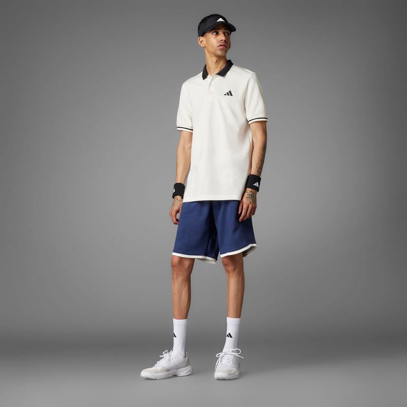 阿迪达斯(adidas)阿迪达斯 heritage系列纯色修身运动polo衫男款