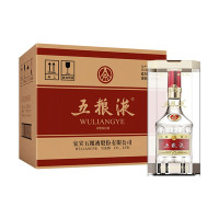 五粮液 普五第八代 浓香型白酒 52度500ml*6瓶整箱装原箱