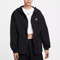 NIKE耐克连帽外套运动休闲梭织女装夹克HV8727-010 D