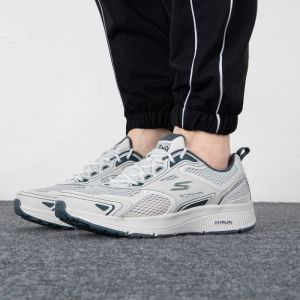 Skechers斯凯奇男鞋新款耐磨轻质运动跑鞋220036-BKBL ZP