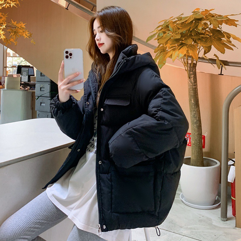 面包服短款羽绒棉衣棉服女韩版宽松秋冬季外套加厚棉袄2023年新款