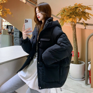 面包服短款羽绒棉衣棉服女韩版宽松秋冬季外套加厚棉袄2023年新款