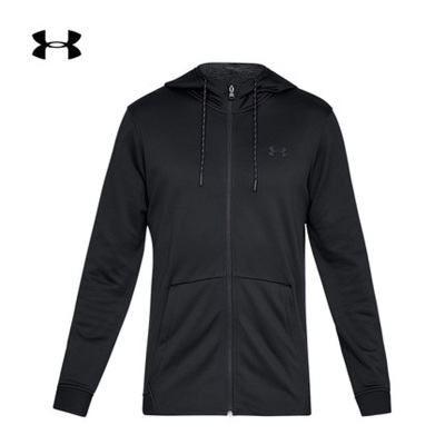 安德玛UA男子ArmourFleece拉链运动外套1320744-001