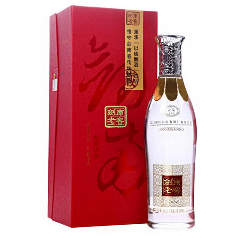 剑南春 酒厂出品 剑南老窖2006 38度500ml 1瓶装